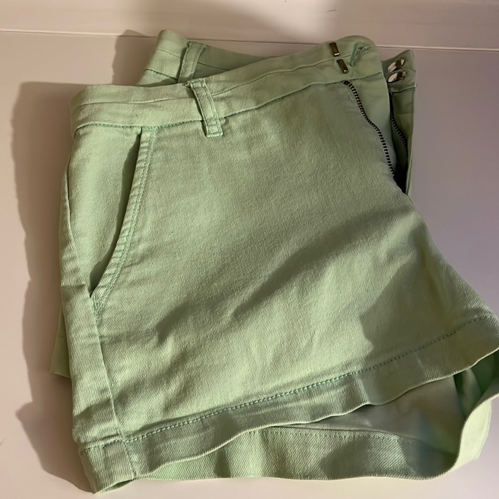 Womens Harper Jean shorts. Size 30. Teal. Good Condition. No stains or tears.